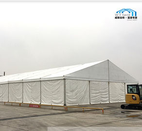 Стены ПВК белой промышленной мастерской модульной структуры шатров хранения прочные