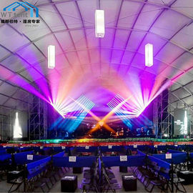Концертный зал структуры красочного шатра полигона прочный сильный алюминиевый