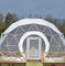 Романтичная большая ткань ПВК двойника стеклянного окна шатра геодезического купола