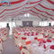 Польза партий праздника красного гигантского на открытом воздухе шатра свадьбы УЛЬТРАФИОЛЕТОВАЯ устойчивая