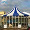 Структура красочного стеклянного шатра высокого пика цирка временная для торговых событий