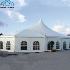 Смешанные изготовленные на заказ шатры партии делают крышу водостойким ПВК для событий торговой выставки